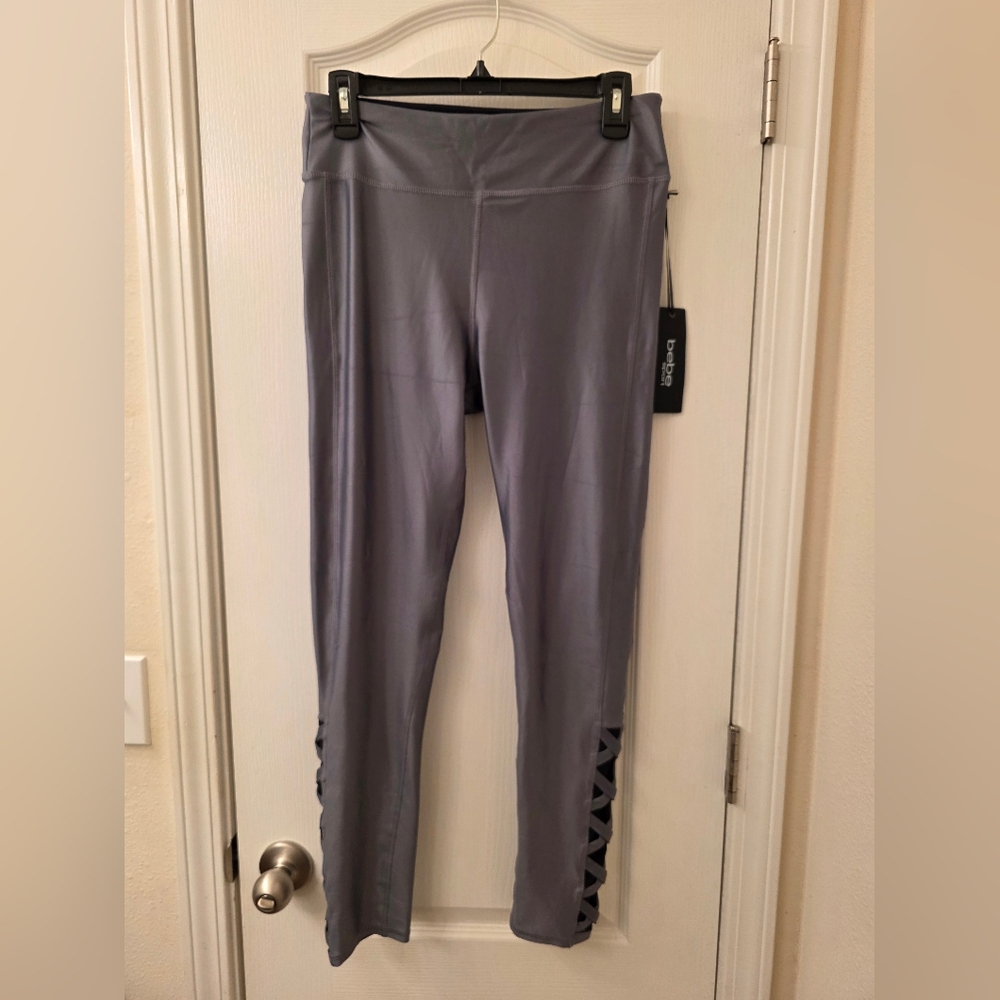 Women's Bebe Sport Shiny Leggings
